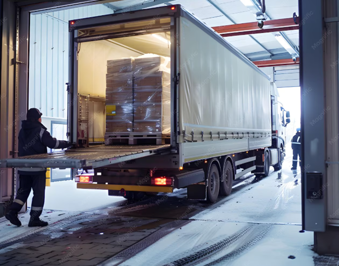 Megadeo Truck delivery